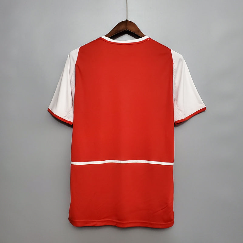 Camisa Arsenal Home 02/04 - Versão Retro