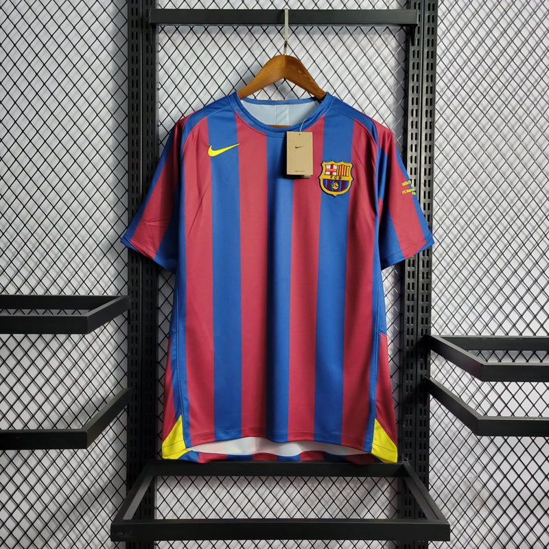 Camisa Barcelona Home 2006 - Versão Retro