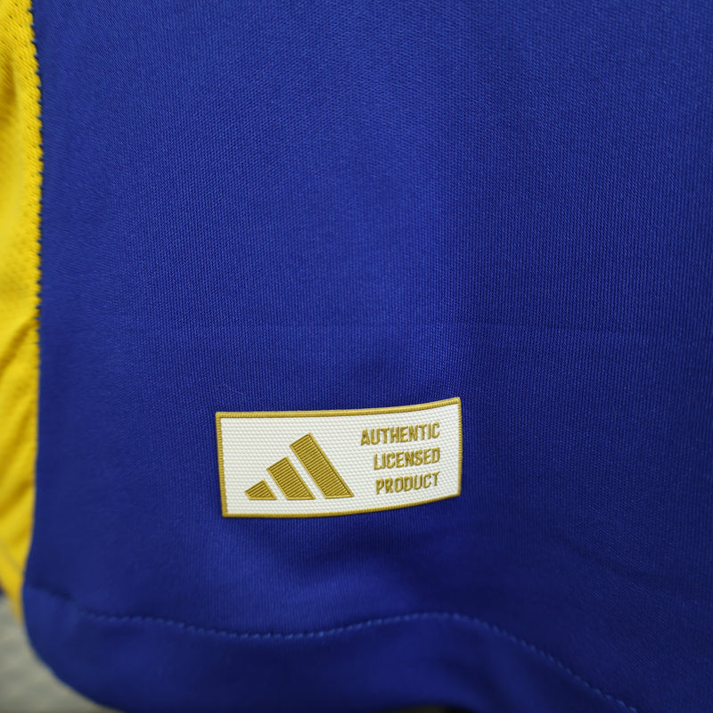 Camisa Boca Juniors Home 24/25 - Versão Jogador Manga Longa