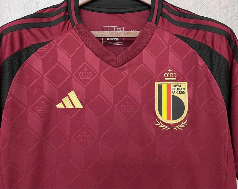 Camisa Bélgica Home 24/25 - Versão Torcedor
