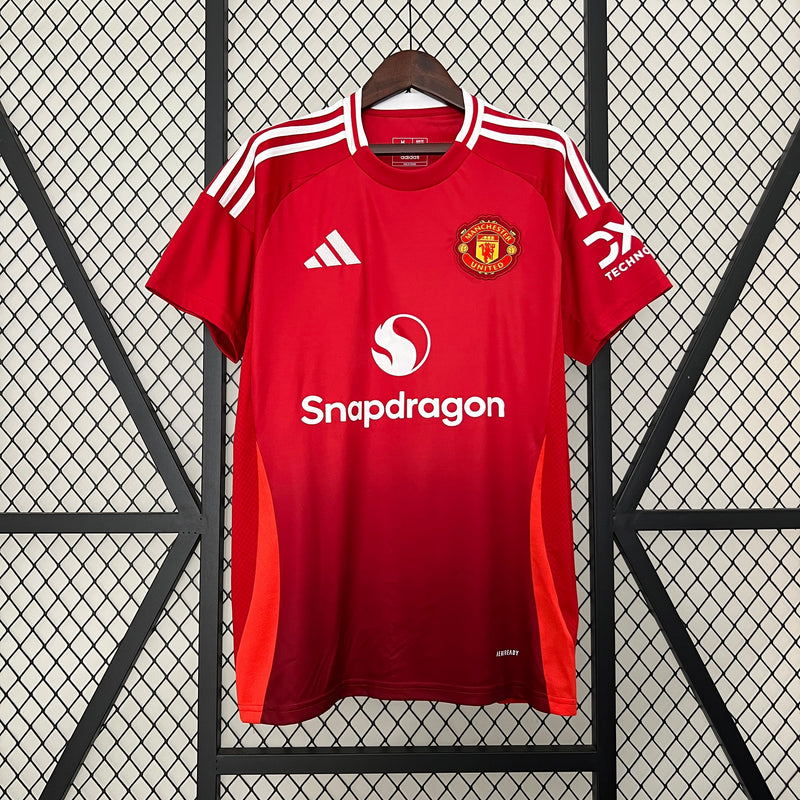 Camisa Manchester United Home 24/25 - Versão Torcedor