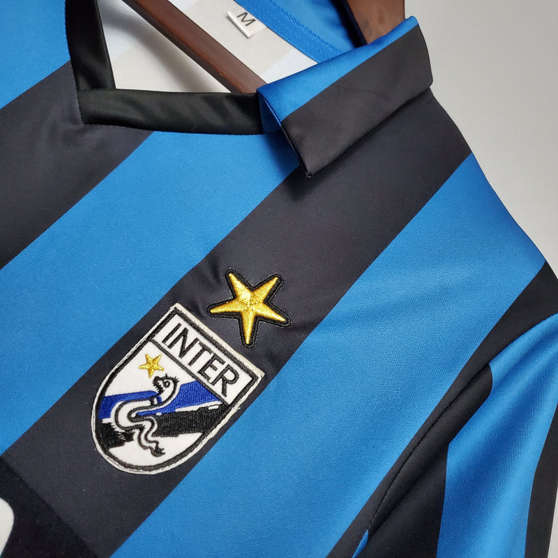 Camisa Inter de Milão Home 88/90 - Versão Retro