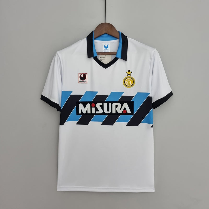 Camisa Inter de Milão Away 90/91 - Versão Retro