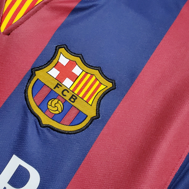 Camisa Barcelona Home 14/15 - Versão Retro