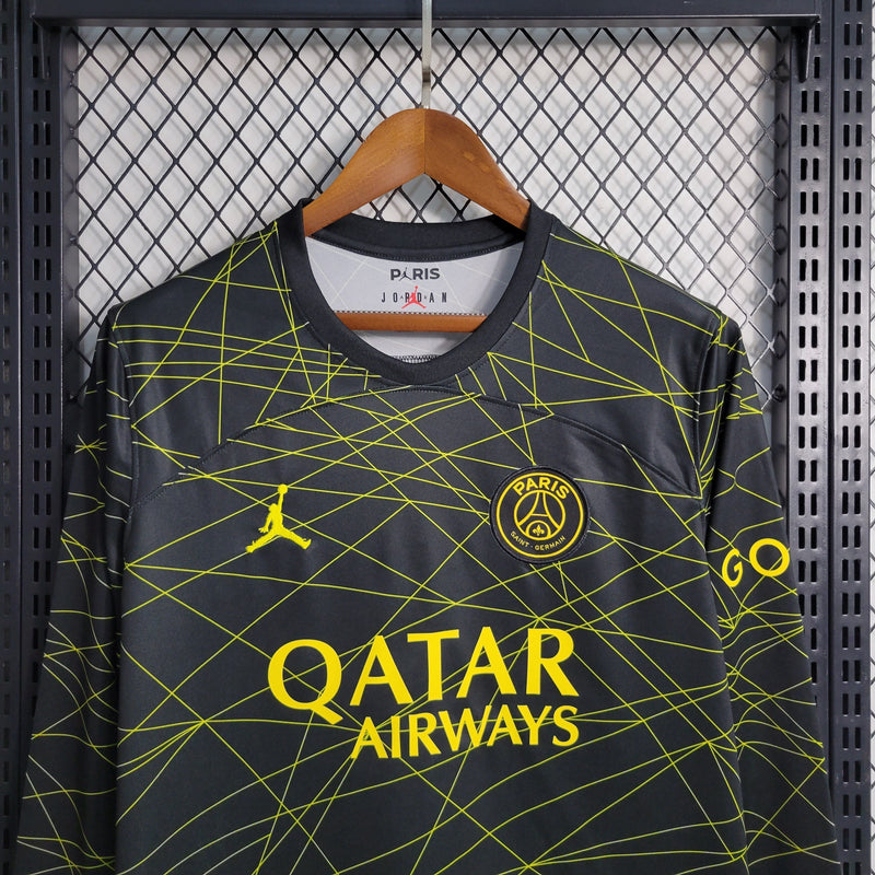 Camisa PSG 4 Manga Longa 23/24 - Versão Torcedor