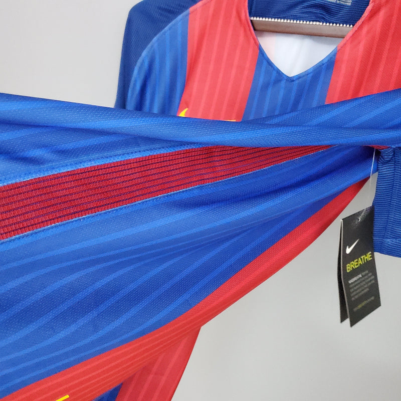 Camisa Barcelona Home 16/17 - Versão Retro