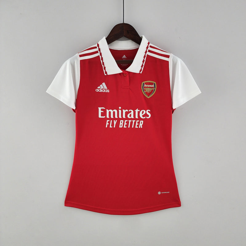 Camisa Arsenal Home 22/23 - Versão Feminina