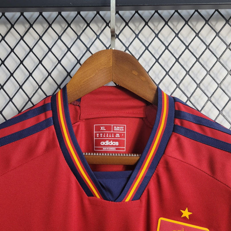 Camisa Espanha Home 22/23 - Versão Torcedor