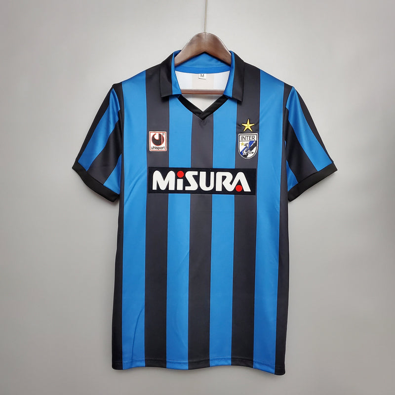 Camisa Inter de Milão Home 88/90 - Versão Retro