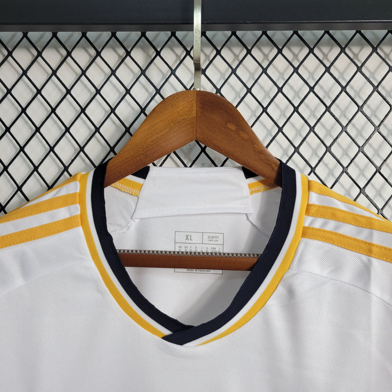 Camisa Real Madrid Home 23/24 - Versão Torcedor Manga Longa