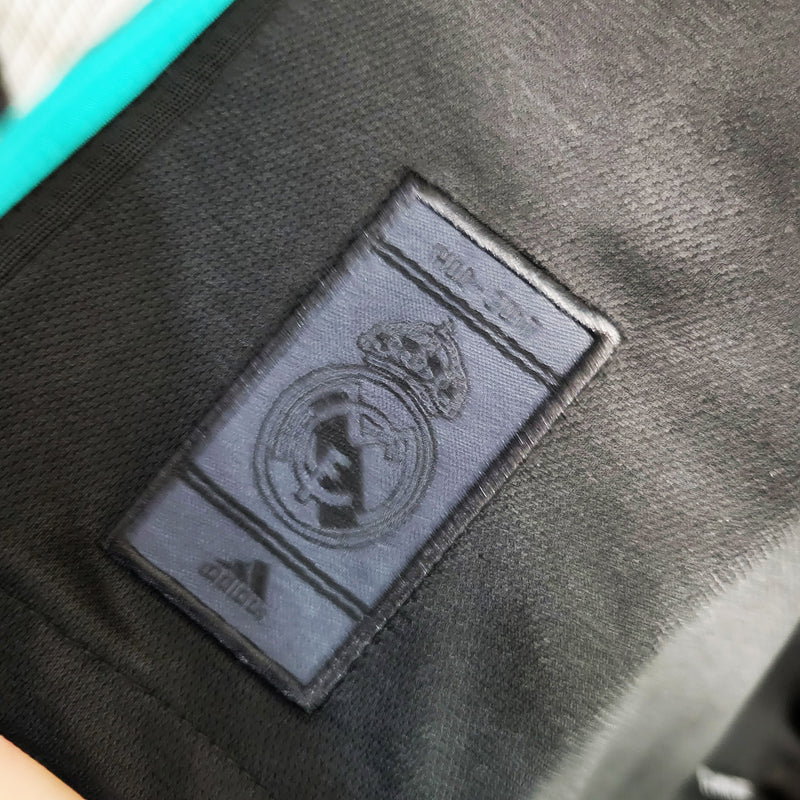 Camisa Real Madrid Third 17/18 - Versão Retro Manga Longa