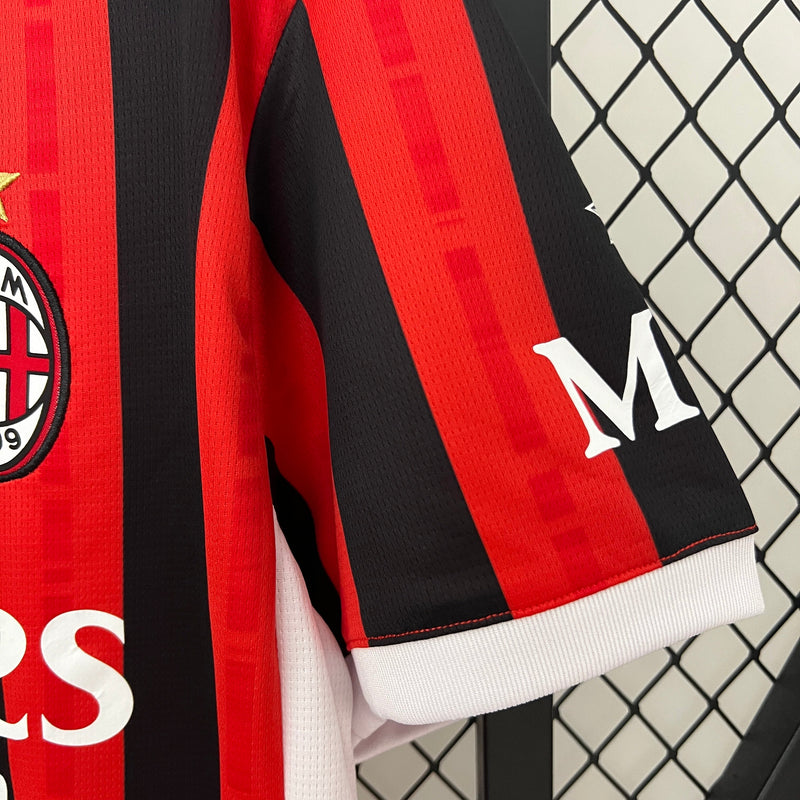 Camisa Milan Home 24/25 - Versão Torcedor