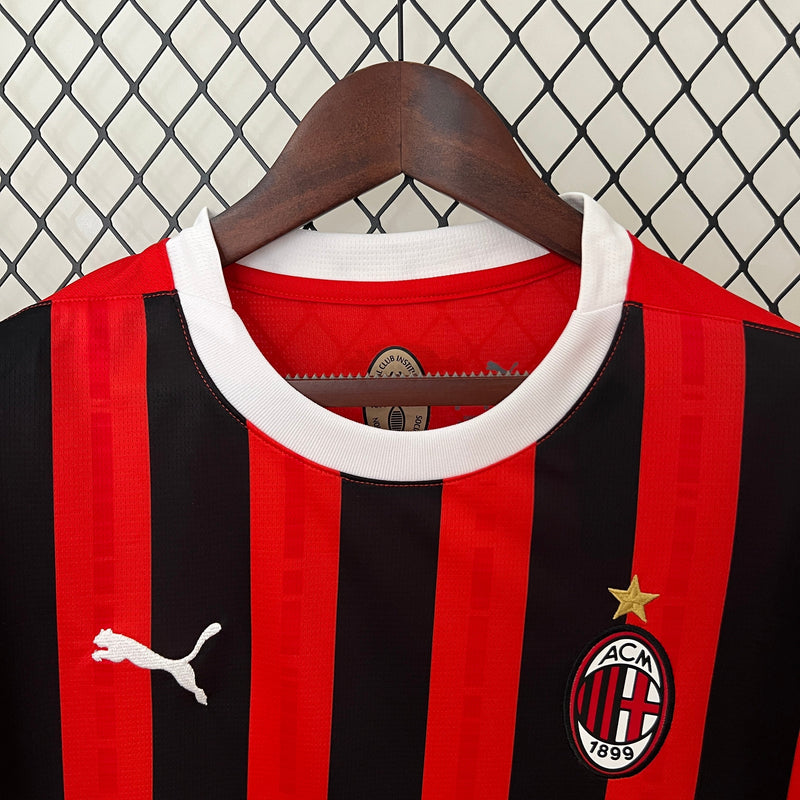 Camisa Milan Home 24/25 - Versão Torcedor
