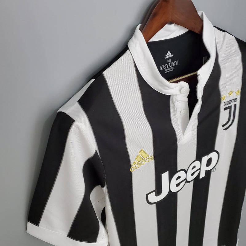 Camisa Juventus Home 17/18 - Versão Retro