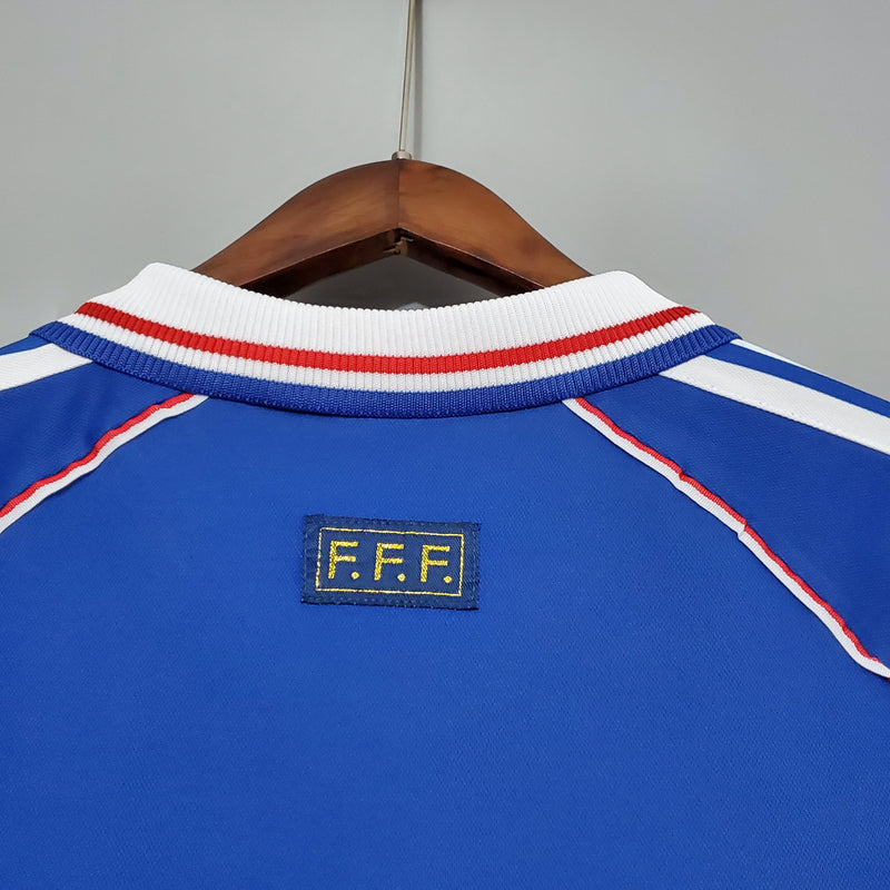 Camisa França Home 1998 - Versão Retro