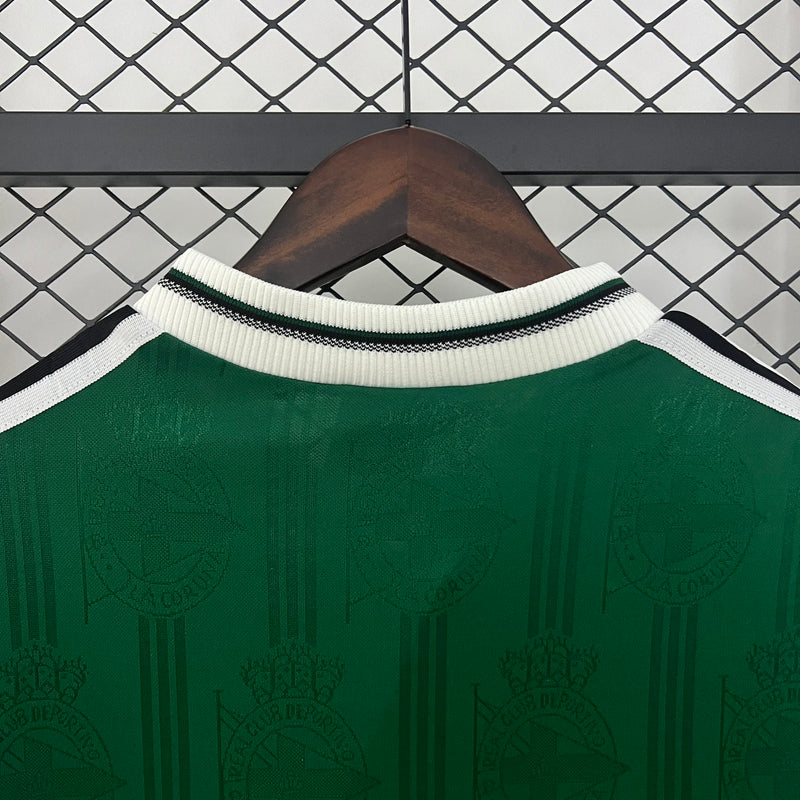 Camisa Deportivo La Coruna Away 99/00 - Versão Retro Manga Longa