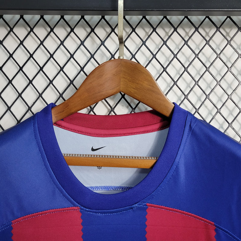 Camisa Barcelona Home 23/24 - Versão Feminina