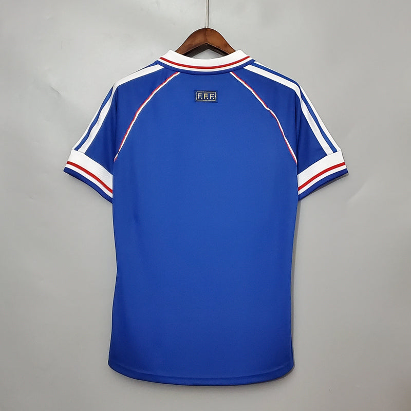 Camisa França Home 1998 - Versão Retro