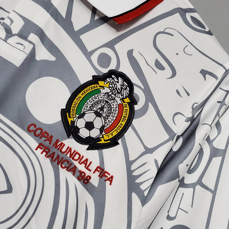 Camisa México Away 1998 - Versão Retro