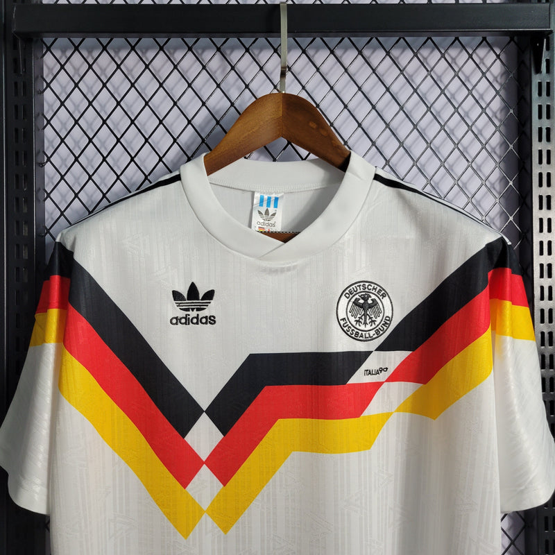 Camisa Alemanha Home 1990 - Versão Retro