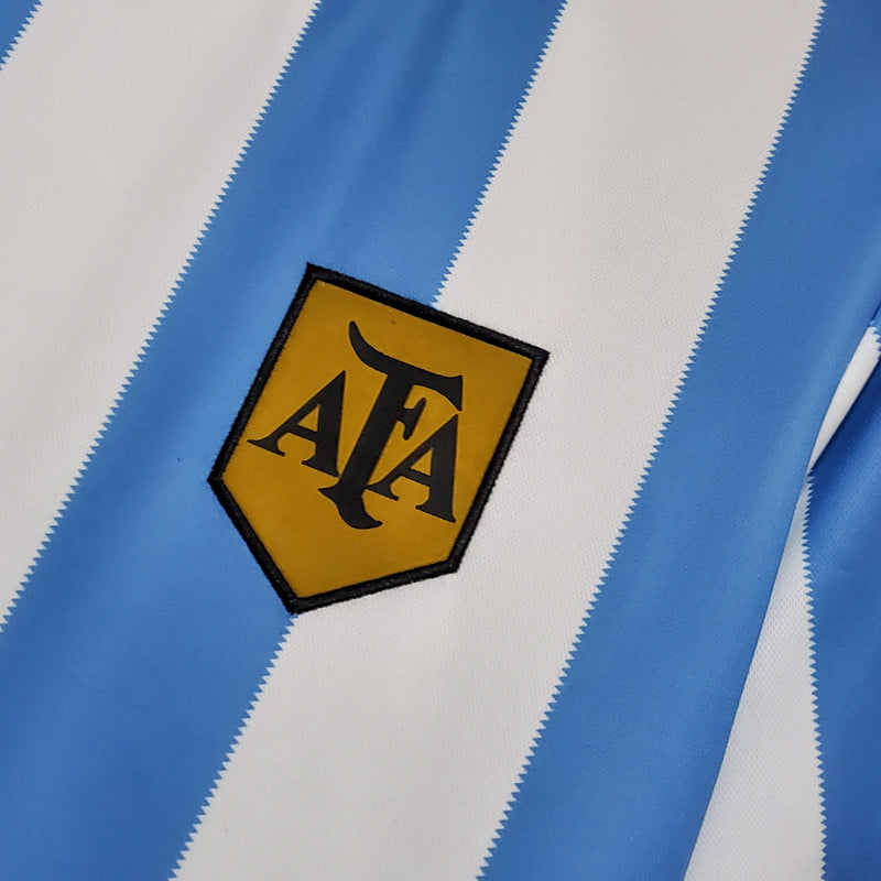 Camisa Argentina Home 1978 - Versão Retro