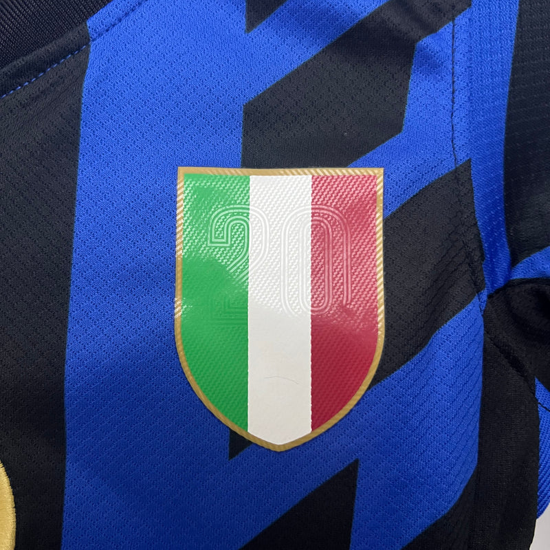 Kit Infantil Inter de Milão Home 24/25