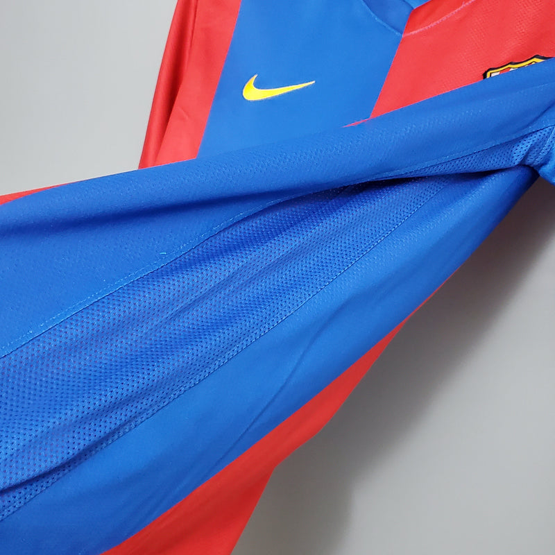 Camisa Barcelona Home 06/07 - Versão Retro