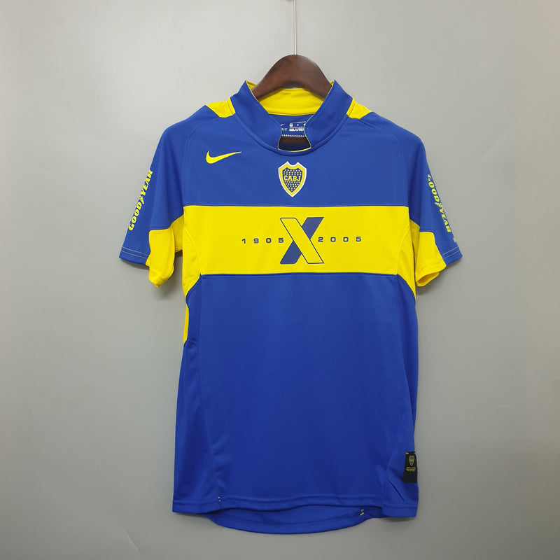 Camisa Boca Juniors Home 2005 - Versão Retro