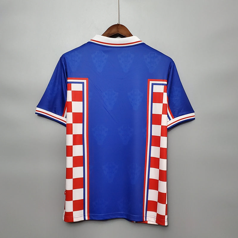 Camisa Croácia Away 1998 - Versão Retro