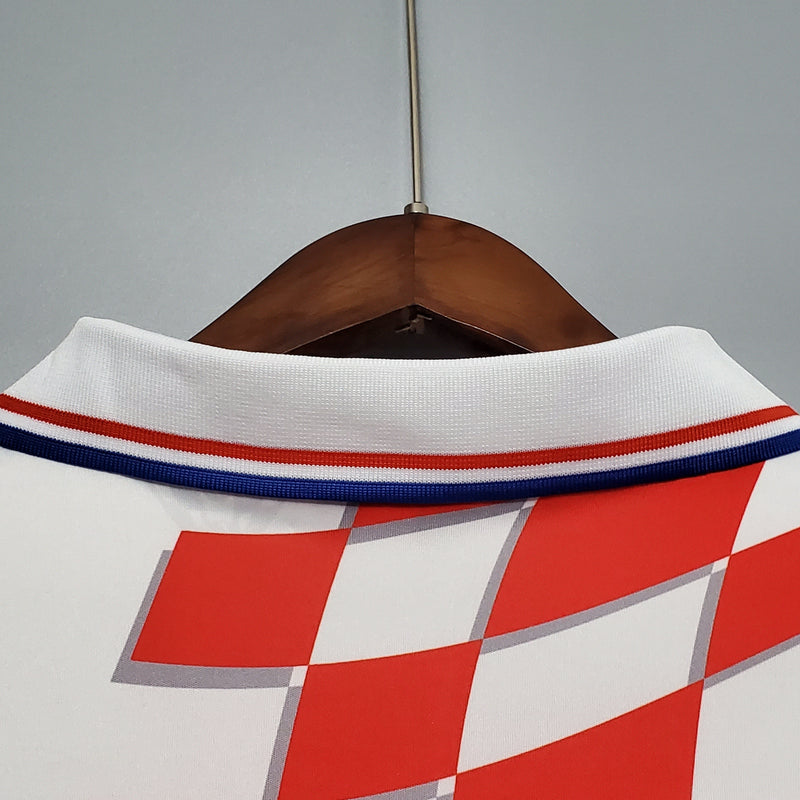 Camisa Croácia Home 1998 - Versão Retro