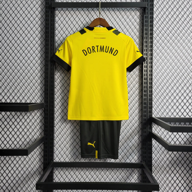 Kit Infantil Borussia Dortmund Home 22/23