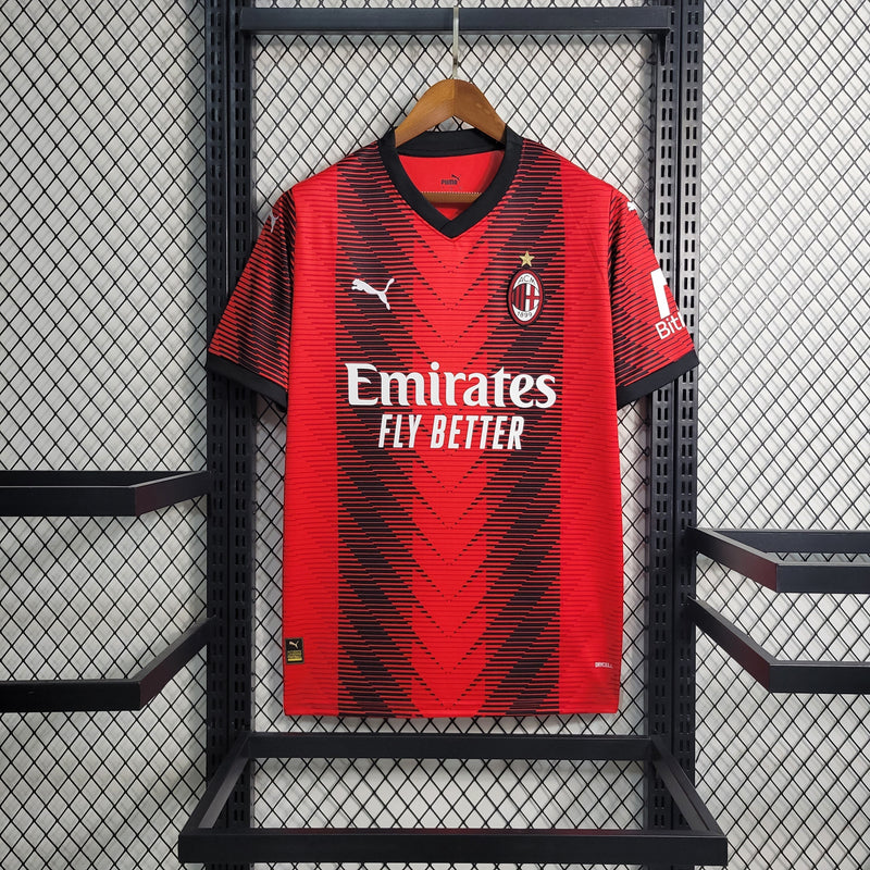 Camisa Milan Home 23/24 - Versão Torcedor