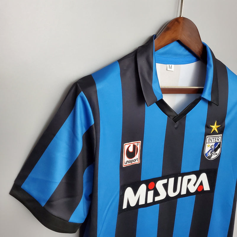 Camisa Inter de Milão Home 88/90 - Versão Retro