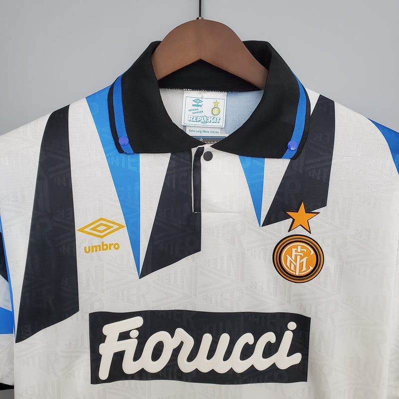 Camisa Inter de Milão Away 92/93 - Versão Retro