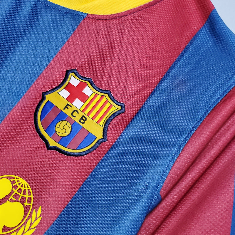 Camisa Barcelona Home 10/11 - Versão Retro