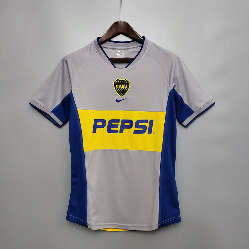 Camisa Boca Juniors Away 2002 - Versão Retro