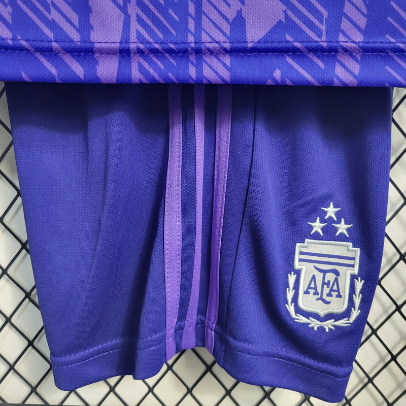 Kit Infantil Argentina Away 22/23