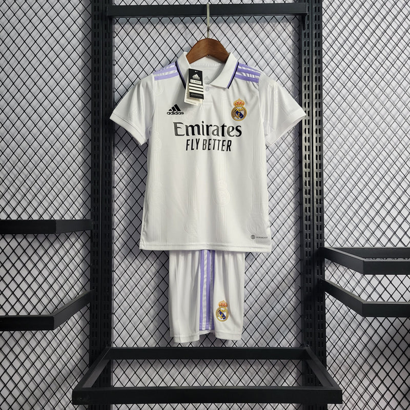 Kit Infantil Real Madrid Home 22/23