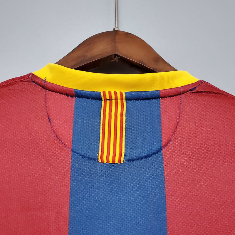 Camisa Barcelona Home 10/11 - Versão Retro