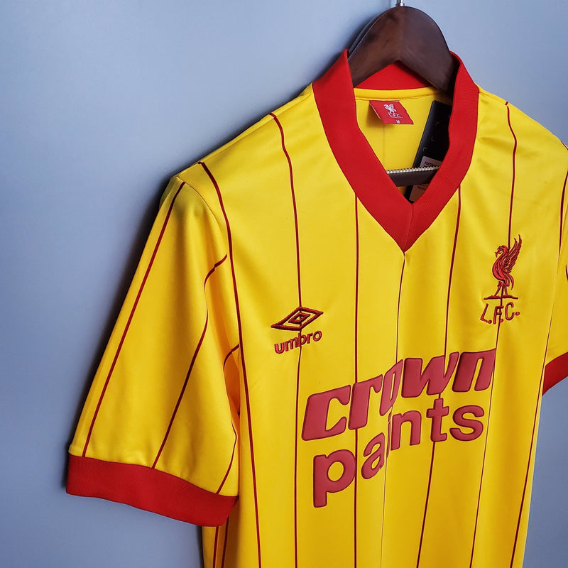 Camisa Liverpool Away 1984 - Versão Retro