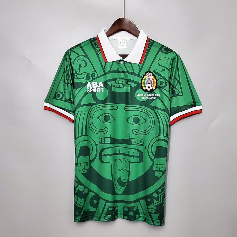 Camisa México Home 1998 - Versão Retro