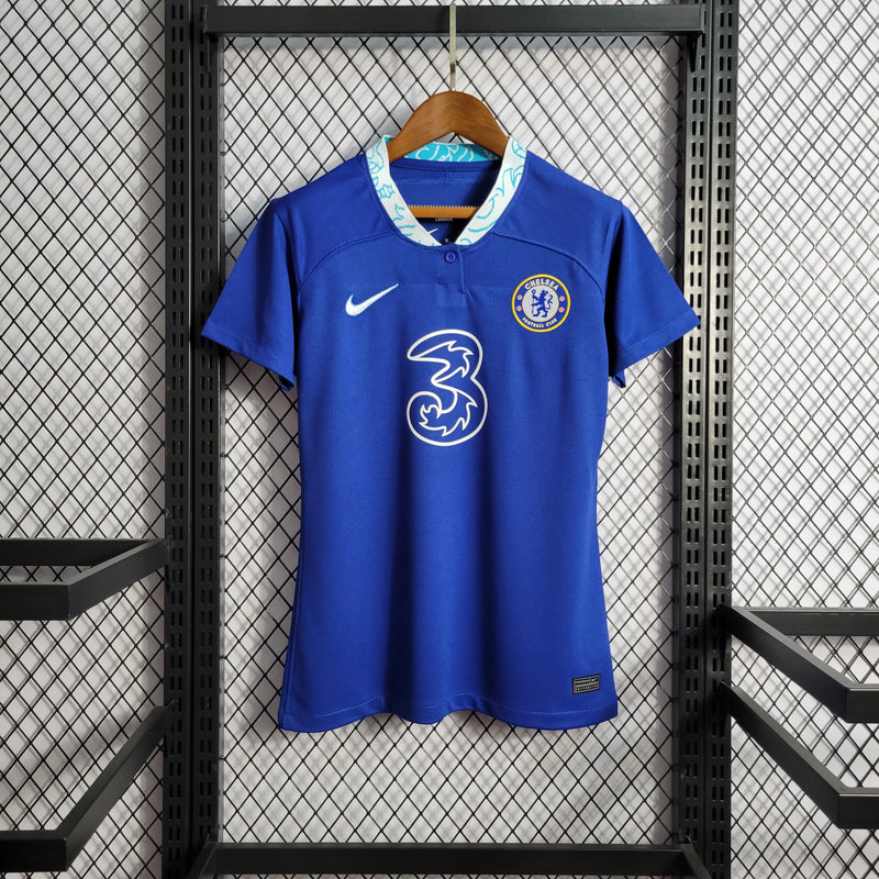 Camisa Chelsea Home 22/23 - Versão Feminina