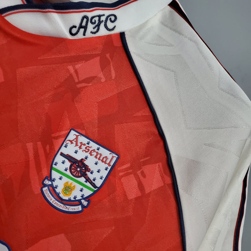 Camisa Arsenal Home 90/92 - Versão Retro