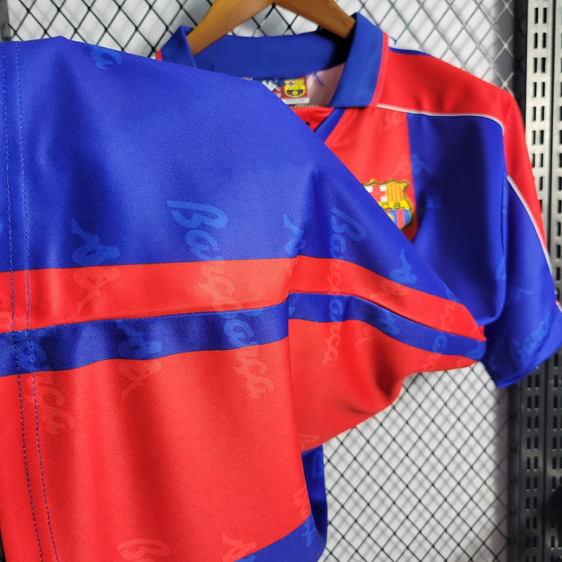 Camisa Barcelona Home 92/95 - Versão Retro
