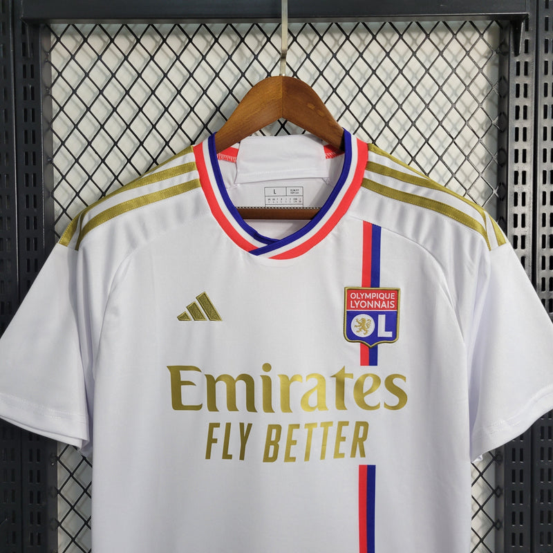 Camisa Lyon Home 23/24 - Versão Torcedor