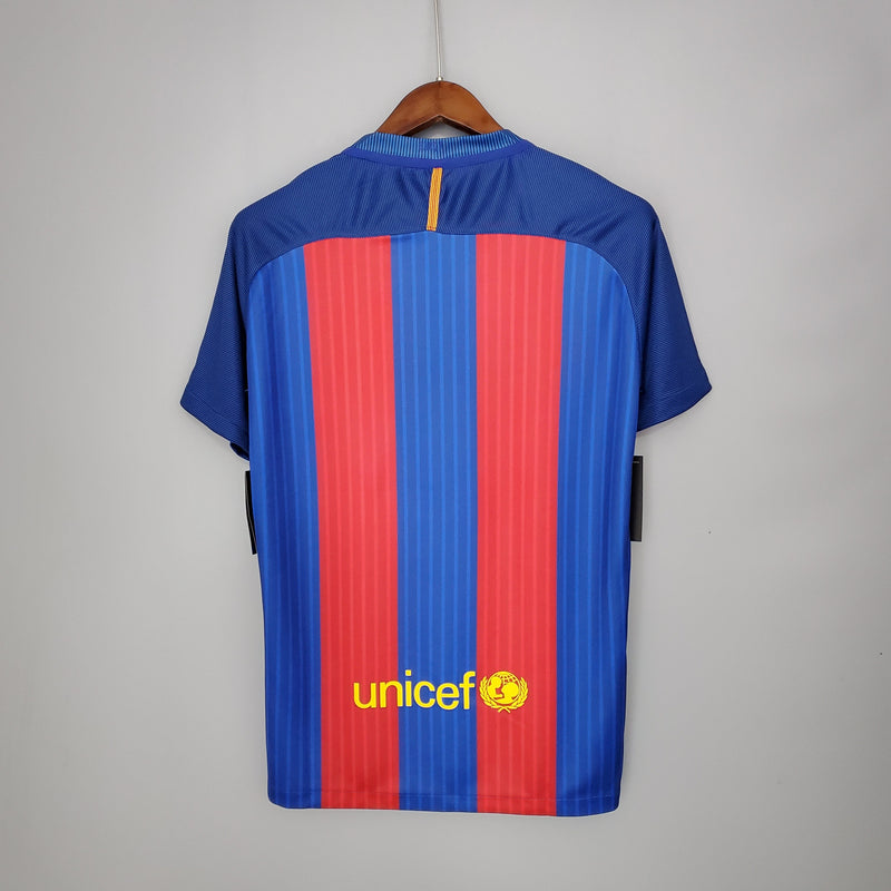 Camisa Barcelona Home 16/17 - Versão Retro