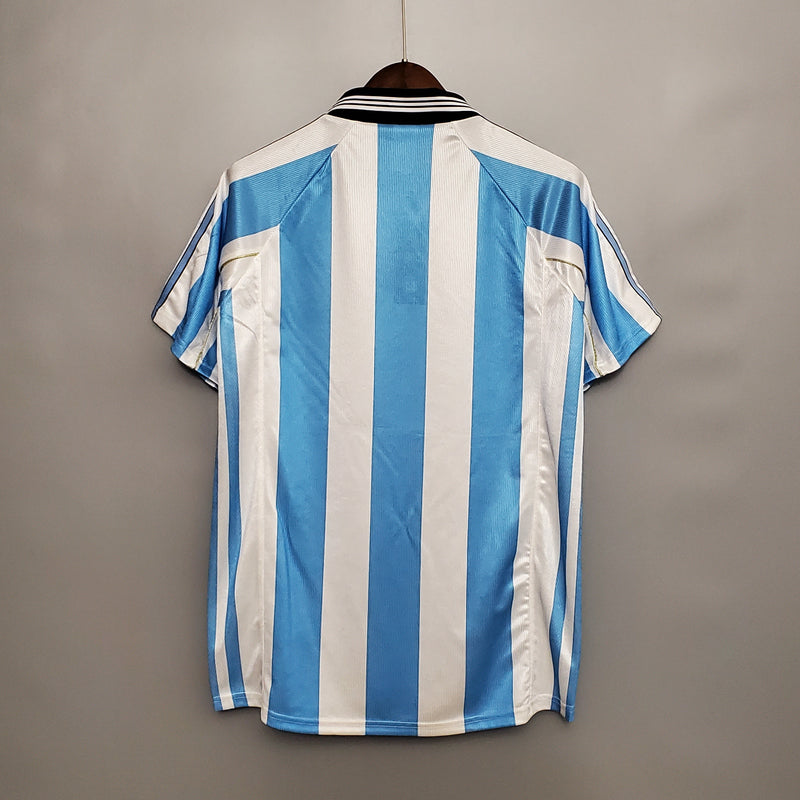 Camisa Argentina Home 1998 - Versão Retro