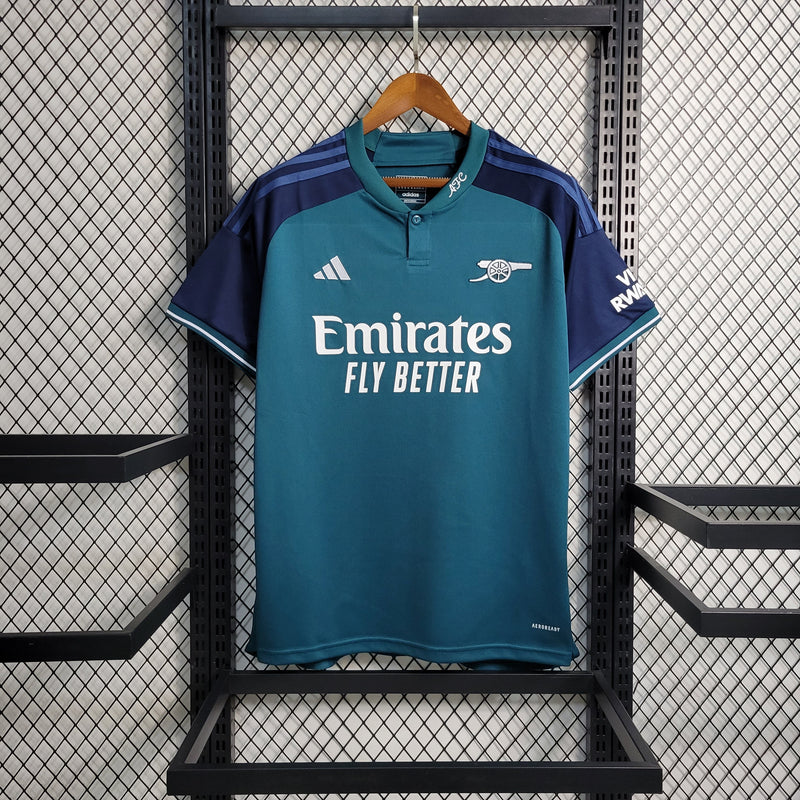 Camisa Arsenal Third 23/24 - Versão Torcedor