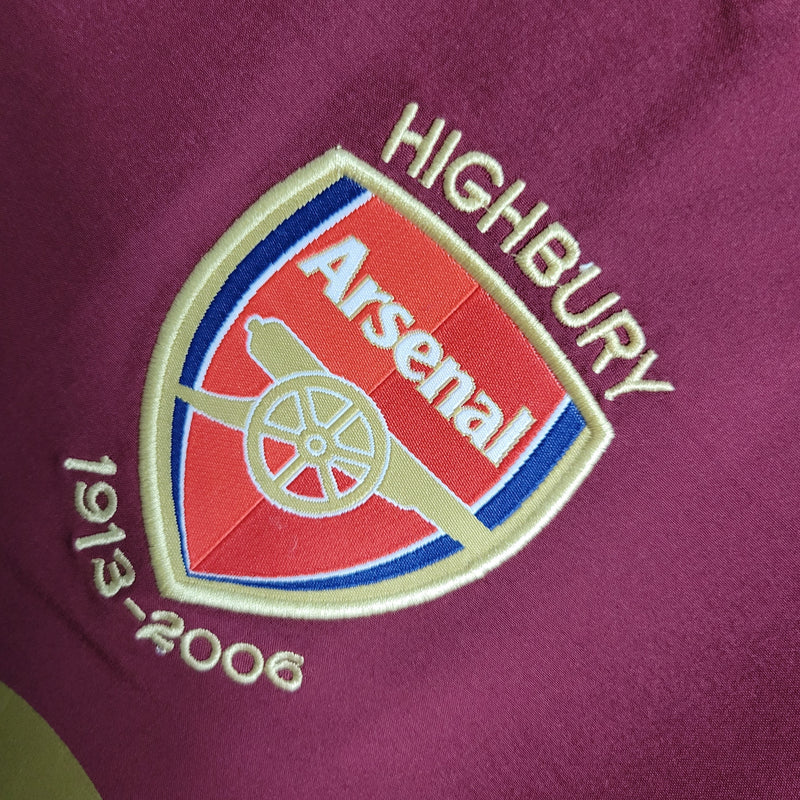Camisa Arsenal Home 05/06 - Versão Retro