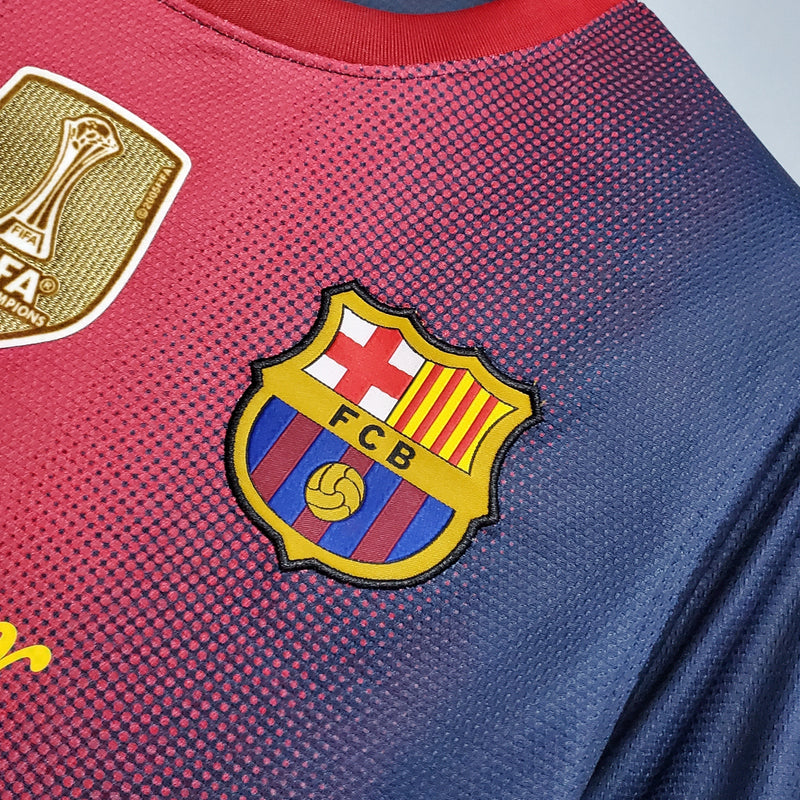 Camisa Barcelona Home 12/13 - Versão Retro